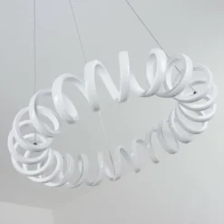 hofstein Éclairage Led|Suspension Maziwa LED Blanc, 1 lumière