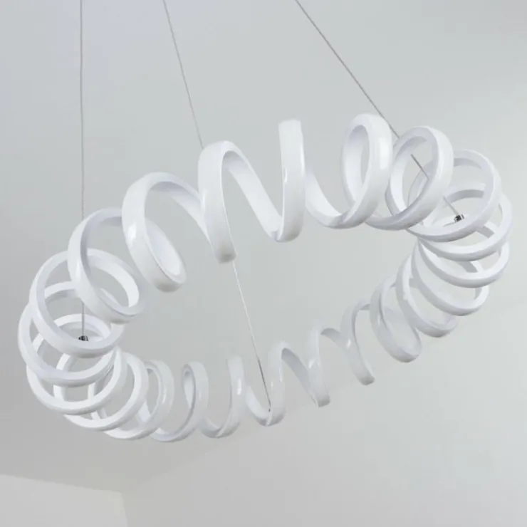 hofstein Éclairage Led|Suspension Maziwa LED Blanc, 1 lumière
