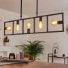 hofstein Suspensions|Suspension Nanbong Noir, 5 lumières