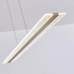 hofstein Suspensions|Suspension Nibe LED Nickel mat, 1 lumière