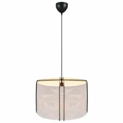 Luminaires Nordlux Suspensions|Suspension Nordlux CARDINE Noir, 1 lumière