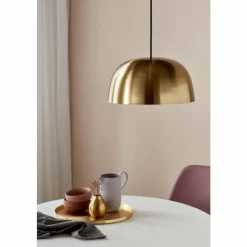 Luminaires Nordlux Suspensions|Suspension Nordlux CERA Laiton, 1 lumière