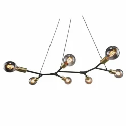 Luminaires Nordlux Suspensions|Suspension Nordlux JOSEFINE Noir, 7 lumières