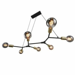 Luminaires Nordlux Suspensions|Suspension Nordlux JOSEFINE Noir, 7 lumières
