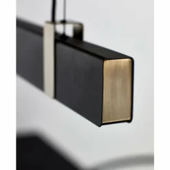 Luminaires Nordlux Suspensions|Suspension Nordlux LILT LED Noir, 1 lumière