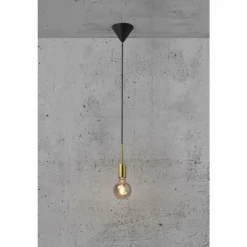 Luminaires Nordlux Suspensions|Suspension Nordlux PACO Laiton, 1 lumière