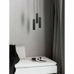 Luminaires Nordlux Suspensions|Suspension Nordlux TILO Noir, 3 lumières