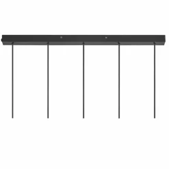 Luminaires Nordlux Suspensions|Suspension Nordlux TILO Noir, 5 lumières