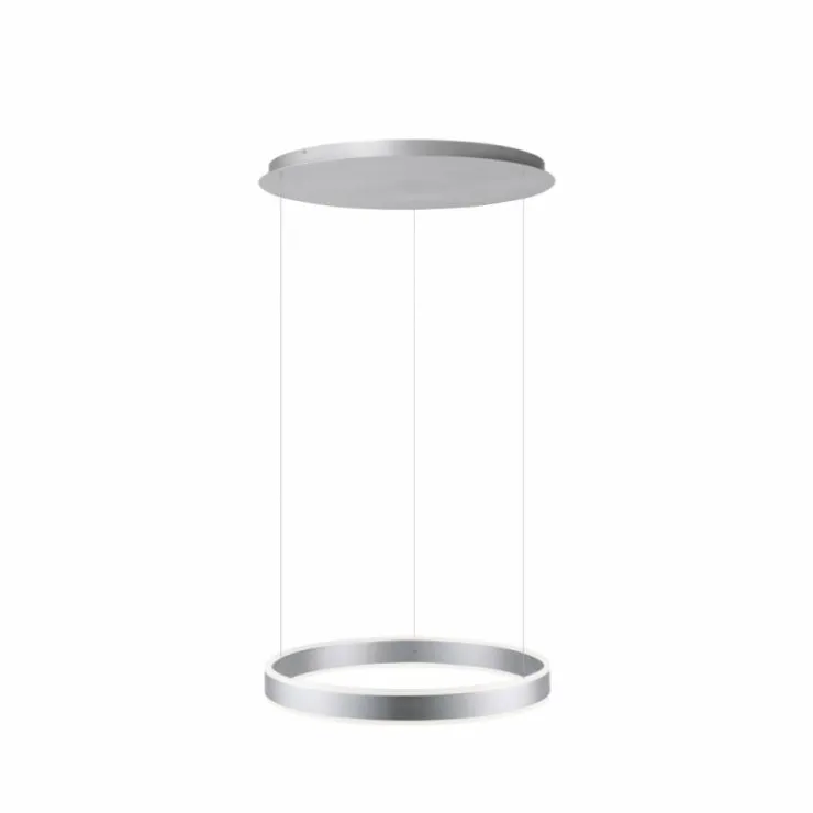 Luminaires Paul Neuhaus Éclairage Led|Suspension Paul Neuhaus ARINA LED Acier inoxydable, 2 lumières, Détecteur de mouvement