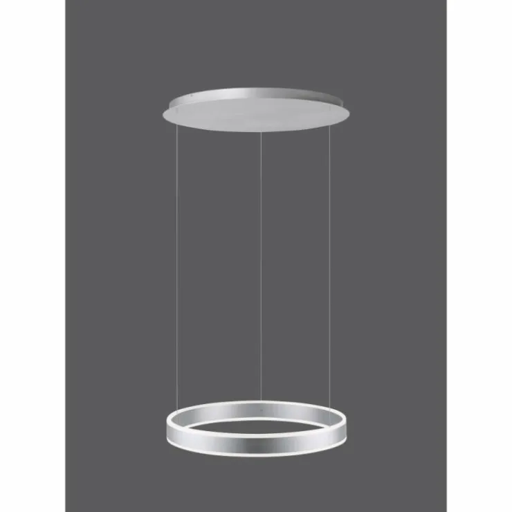 Luminaires Paul Neuhaus Éclairage Led|Suspension Paul Neuhaus ARINA LED Acier inoxydable, 2 lumières, Détecteur de mouvement