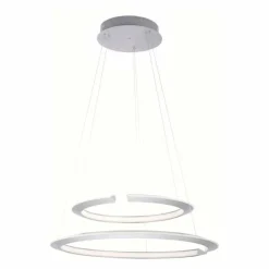 Luminaires Paul Neuhaus Éclairage Led|Suspension Paul Neuhaus ALESSA LED Argenté, 2 lumières, Télécommandes