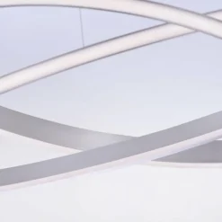 Luminaires Paul Neuhaus Éclairage Led|Suspension Paul Neuhaus ALESSA LED Argenté, 2 lumières, Télécommandes