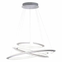 Luminaires Paul Neuhaus Suspensions|Suspension Paul Neuhaus ALESSA LED Argenté, 3 lumières, Télécommandes