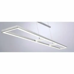 Luminaires Paul Neuhaus Suspensions|Suspension Paul Neuhaus INIGO LED Acier inoxydable, 2 lumières