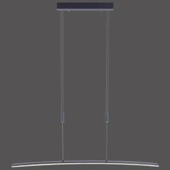 Luminaires Paul Neuhaus Éclairage Led|Suspension Paul Neuhaus JANINA LED Anthracite, 1 lumière