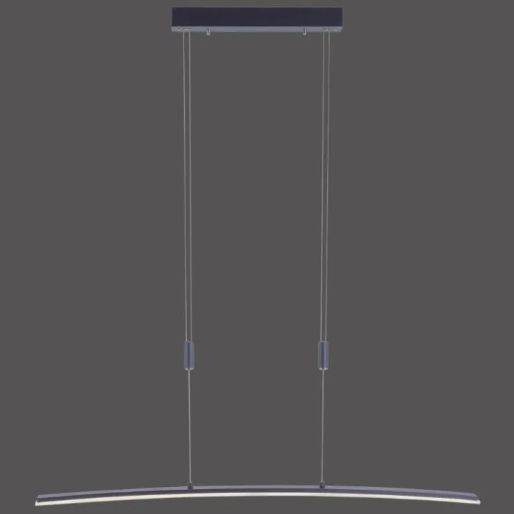 Luminaires Paul Neuhaus Éclairage Led|Suspension Paul Neuhaus JANINA LED Anthracite, 1 lumière