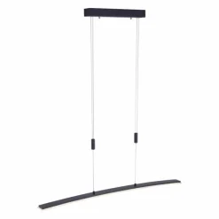 Luminaires Paul Neuhaus Éclairage Led|Suspension Paul Neuhaus JANINA LED Anthracite, 1 lumière