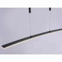 Luminaires Paul Neuhaus Éclairage Led|Suspension Paul Neuhaus JANINA LED Anthracite, 1 lumière