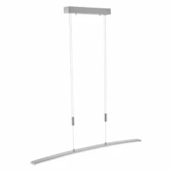 Luminaires Paul Neuhaus Suspensions|Suspension Paul Neuhaus JANINA LED Acier inoxydable, 1 lumière