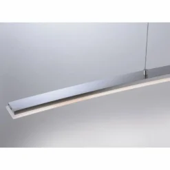 Luminaires Paul Neuhaus Suspensions|Suspension Paul Neuhaus JANINA LED Acier inoxydable, 1 lumière