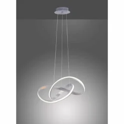 Luminaires Paul Neuhaus Suspensions|Suspension Paul Neuhaus MELINDA LED Acier inoxydable, 1 lumière