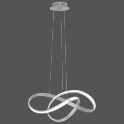 Luminaires Paul Neuhaus Suspensions|Suspension Paul Neuhaus MELINDA LED Acier inoxydable, 1 lumière
