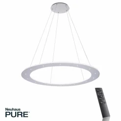 Luminaires Paul Neuhaus Éclairage Led|Suspension Paul Neuhaus PURE-COSMO LED Aluminium, 25 lumières, Télécommandes