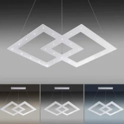 Luminaires Paul Neuhaus Éclairage Led|Suspension Paul Neuhaus PURE-COSMO LED Aluminium, 44 lumières, Télécommandes