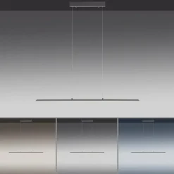 Luminaires Paul Neuhaus Éclairage Led|Suspension Paul Neuhaus PURE-LITE LED Anthracite, 1 lumière