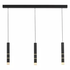 Luminaires Paul Neuhaus Éclairage Led|Suspension Paul Neuhaus PURE-VEGA LED Noir, 9 lumières