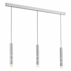 Luminaires Paul Neuhaus Éclairage Led|Suspension Paul Neuhaus PURE-VEGA LED Aluminium, 3 lumières