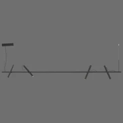 Luminaires Paul Neuhaus Éclairage Led|Suspension Paul Neuhaus PURE-TUTUA LED Noir, 4 lumières