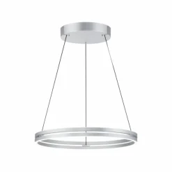 Luminaires Paul Neuhaus Éclairage Led|Suspension Paul Neuhaus PURE E-LOOP LED Argenté, 2 lumières, Télécommandes