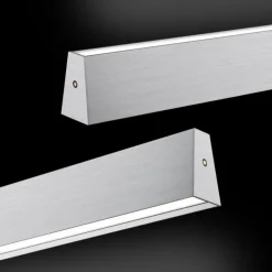 Luminaires Paul Neuhaus Éclairage Led|Suspension Paul Neuhaus PURE E-MOTION LED Argenté, 1 lumière, Télécommandes