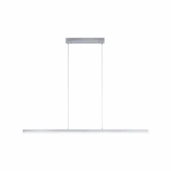 Suspension Paul Neuhaus Q-HENRIK LED Aluminium, 3 lumières, Télécommandes