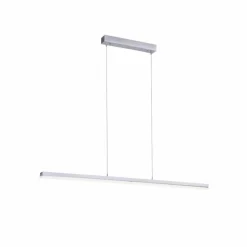 Suspension Paul Neuhaus Q-HENRIK LED Aluminium, 3 lumières, Télécommandes
