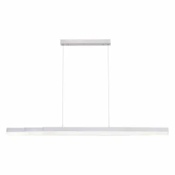 Suspension Paul Neuhaus Q-TOWER LED Aluminium, 3 lumières, Télécommandes