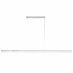 Suspension Paul Neuhaus Q-TOWER LED Aluminium, 3 lumières, Télécommandes