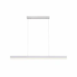 Suspension Paul Neuhaus Q-TOWER LED Aluminium, 3 lumières, Télécommandes