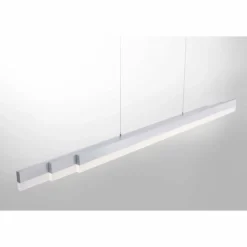 Suspension Paul Neuhaus Q-TOWER LED Aluminium, 3 lumières, Télécommandes