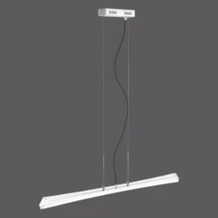 Suspension Paul Neuhaus Q-Riller LED Chrome, 14 lumières, Télécommandes, Changeur de couleurs