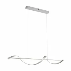 Suspension Paul Neuhaus QSWING LED Argenté, 1 lumière, Télécommandes