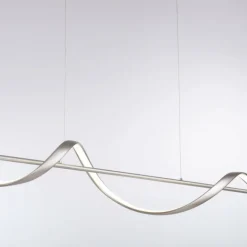 Suspension Paul Neuhaus QSWING LED Argenté, 1 lumière, Télécommandes