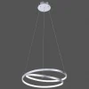 Luminaires Paul Neuhaus Suspensions|Suspension Paul Neuhaus ROMAN Argenté, 1 lumière