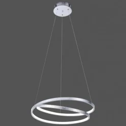Luminaires Paul Neuhaus Suspensions|Suspension Paul Neuhaus ROMAN Argenté, 1 lumière