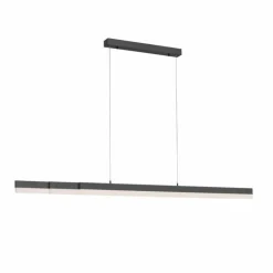 Luminaires Paul Neuhaus Éclairage Led|Suspension Paul Neuhaus SINA LED Noir, 3 lumières