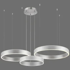 Luminaires Paul Neuhaus Éclairage Led|Suspension Paul Neuhaus SCULLI LED Argenté, 2 lumières