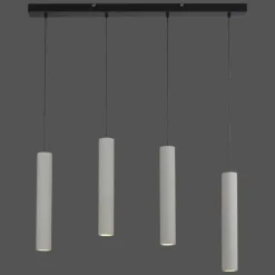 Luminaires Paul Neuhaus Suspensions|Suspension Paul-Neuhaus ETON Noir, 4 lumières