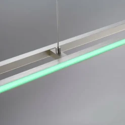Luminaires Paul Neuhaus Éclairage Led|Suspension Paul-Neuhaus HELIX LED Aluminium, 2 lumières, Télécommandes