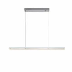 Luminaires Paul Neuhaus Éclairage Led|Suspension Paul-Neuhaus HELIX LED Aluminium, 2 lumières, Télécommandes